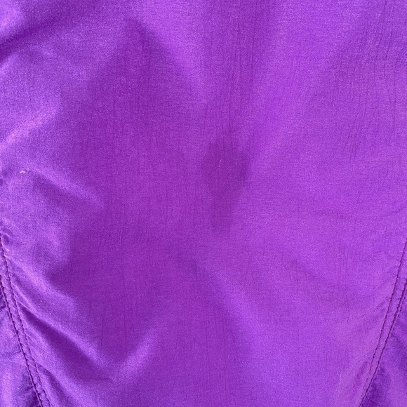 CB Sports 1985 Vintage Purple Windbreaker Puffer Coat size Large VTG 1980’s EUC - Picture 8 of 13